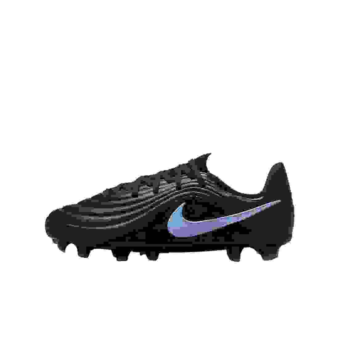 Nike Jr. Tiempo Maestro Academy MG Low-Top Grade School Kids' "Black/Ice Blue" Soccer Cleat